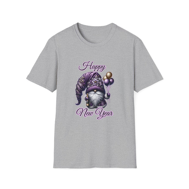 Gnome New Year Unisex Softstyle T-Shirt