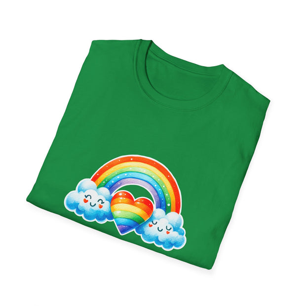 Rainbow Love Unisex Softstyle T-Shirt