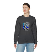 Rose Unisex Heavy Blend™ Crewneck Sweatshirt