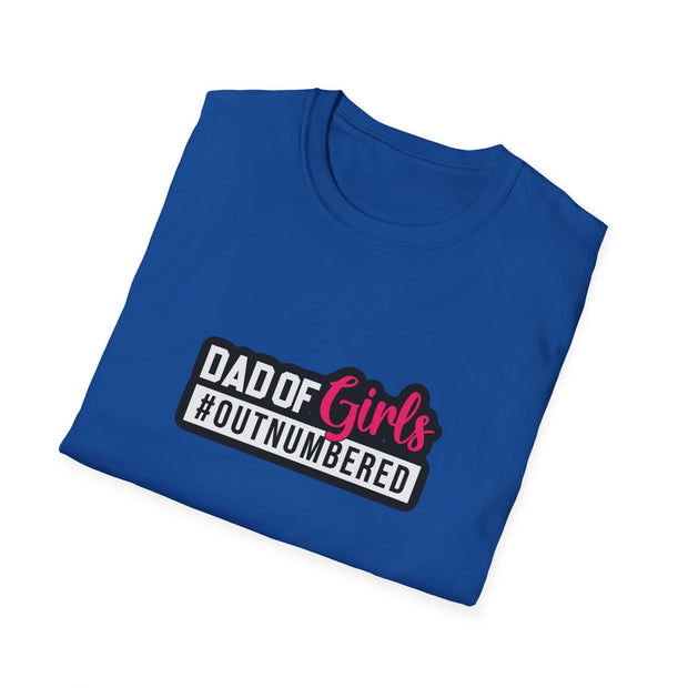 Dad of Girls Unisex Softstyle T-Shirt