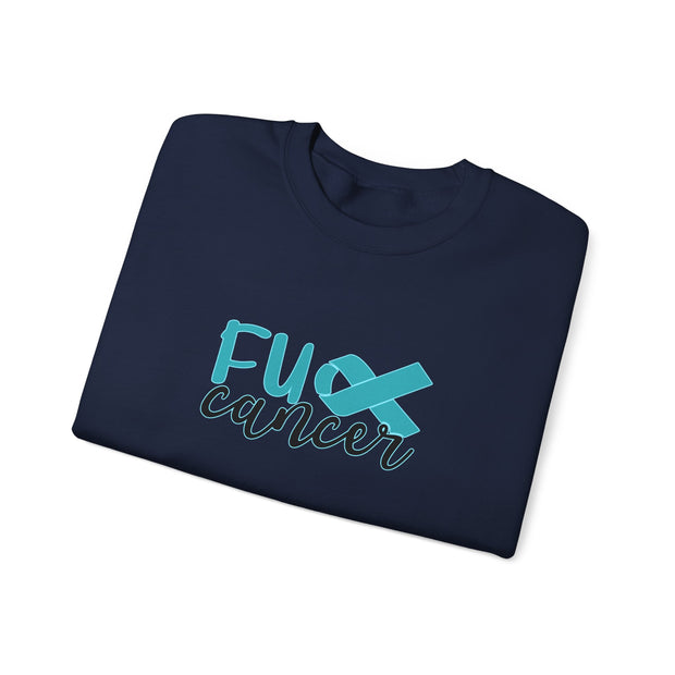Fuck Cancer Unisex Heavy Blend™ Crewneck Sweatshirt