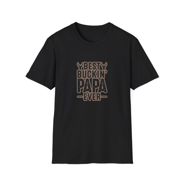 Best Papa Unisex Softstyle T-Shirt