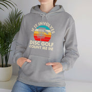 If it Involves Disc Golf Unisex Heavy Blend™ Hooded Sweatshirt