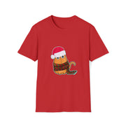 Christmas Cat Unisex Softstyle T-Shirt