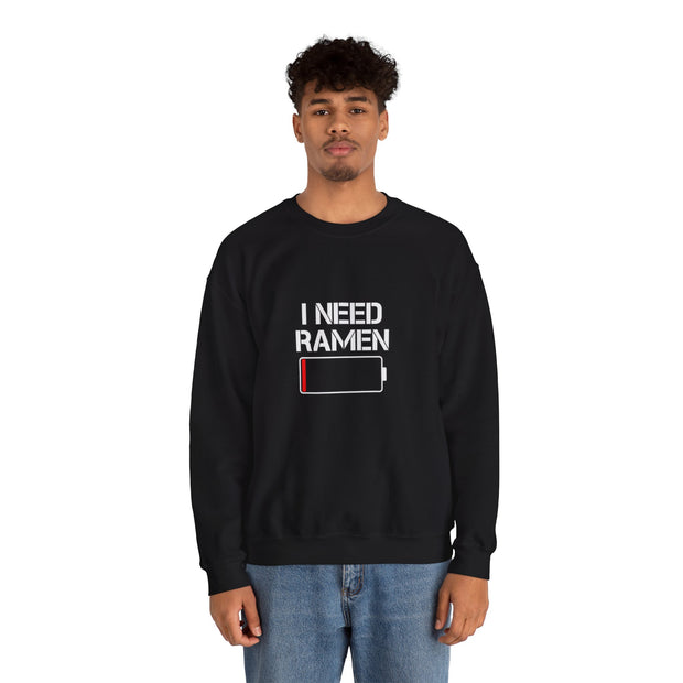 I Need Ramen Unisex Heavy Blend™ Crewneck Sweatshirt