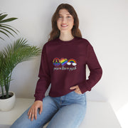 Peace Love Pride Unisex Heavy Blend™ Crewneck Sweatshirt
