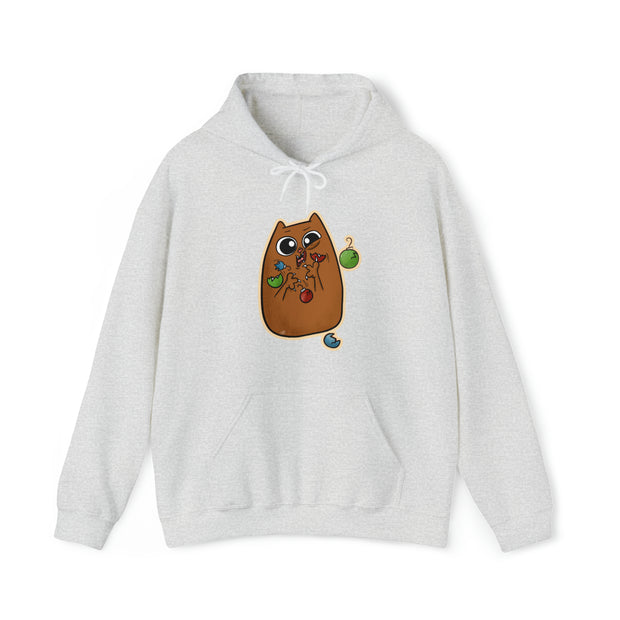 Christmas Cat Unisex Heavy Blend™ Hooded Sweatshirt