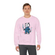 Horror Movie Cats Unisex Heavy Blend™ Crewneck Sweatshirt