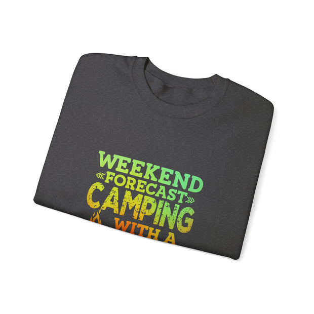 Weekend Forecast Unisex Heavy Blend™ Crewneck Sweatshirt