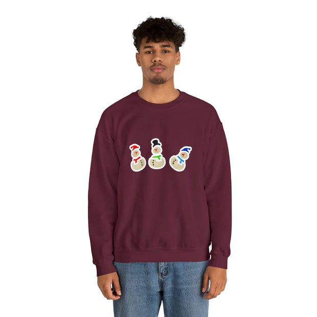 Snowmen Unisex Heavy Blend™ Crewneck Sweatshirt