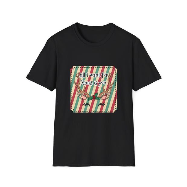 Reindeer Unisex Softstyle T-Shirt