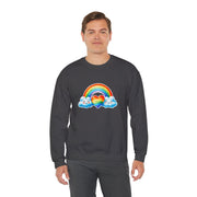 Rainbow Love Unisex Heavy Blend™ Crewneck Sweatshirt