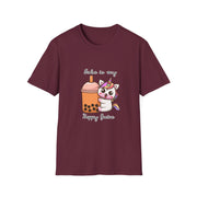 Unicorn Boba Unisex Softstyle T-Shirt
