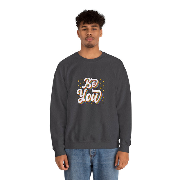 Be You Pride Unisex Heavy Blend™ Crewneck Sweatshirt