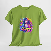 Graffiti Anime Girls Unisex Heavy Cotton Tee