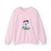 Christmas cat Unisex Heavy Blend™ Crewneck Sweatshirt