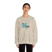 Ovarian Cancer Hope Unisex Heavy Blend™ Crewneck Sweatshirt