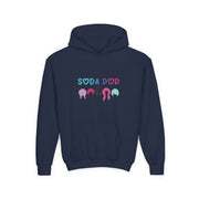 Youth Hoodie with Colorful Design - Perfect for Kids, Birthday Gifts, Casual Wear, Summer Parties, Cool Vibes, Fun Style
