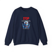 Stop Looking for Trouble Unisex Heavy Blend™ Crewneck Sweatshirt