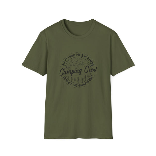 Camping Crew Unisex Softstyle T-Shirt