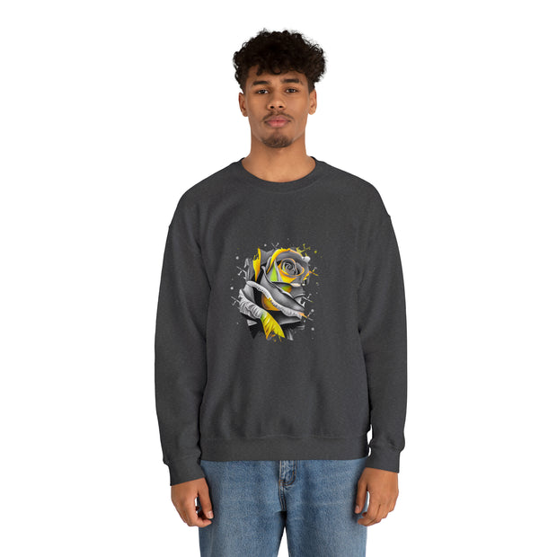 Rose Unisex Heavy Blend™ Crewneck Sweatshirt