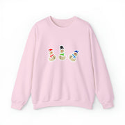 Snowmen Unisex Heavy Blend™ Crewneck Sweatshirt