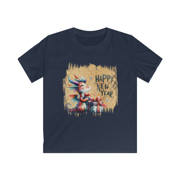 New Year Dragon Kids Softstyle Tee