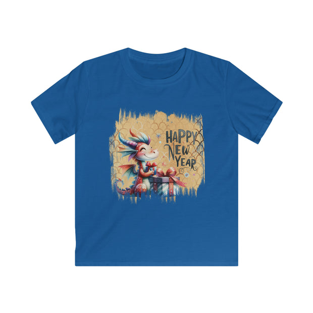 New Year Dragon Kids Softstyle Tee