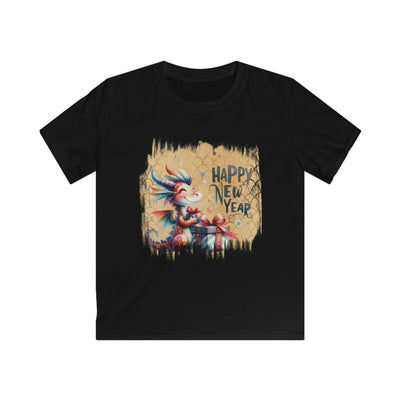 New Year Dragon Kids Softstyle Tee