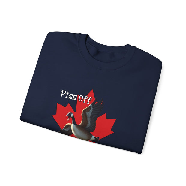Funny Canada Goose Sweatshirt - 'Piss Off Dirty Don' Unisex Crewneck