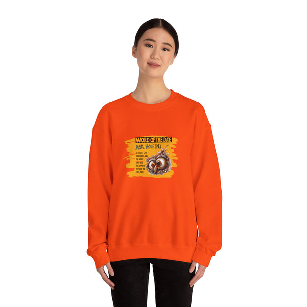 Word of the Day Unisex Heavy Blend™ Crewneck Sweatshirt