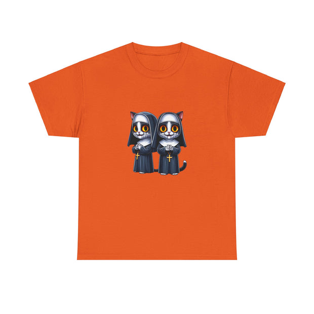 Horror Movie Cats Unisex Heavy Cotton Tee
