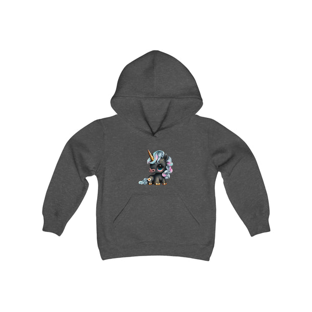 Unicorn Youth Heavy Blend Hooded Sweatshirt