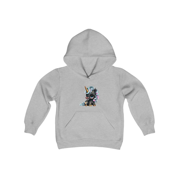 Unicorn Youth Heavy Blend Hooded Sweatshirt