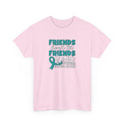 Ovarian Cancer Friends Unisex Heavy Cotton Tee