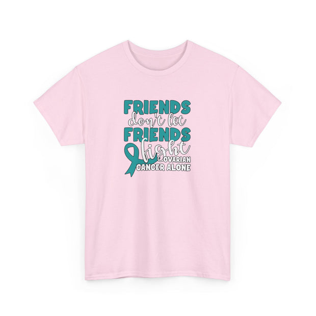 Ovarian Cancer Friends Unisex Heavy Cotton Tee