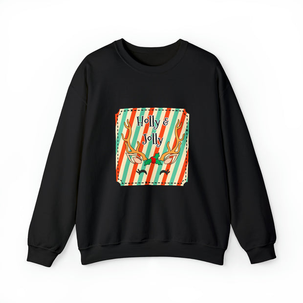 Reindeer Unisex Heavy Blend™ Crewneck Sweatshirt