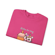 Unicorn Boba Unisex Heavy Blend™ Crewneck Sweatshirt