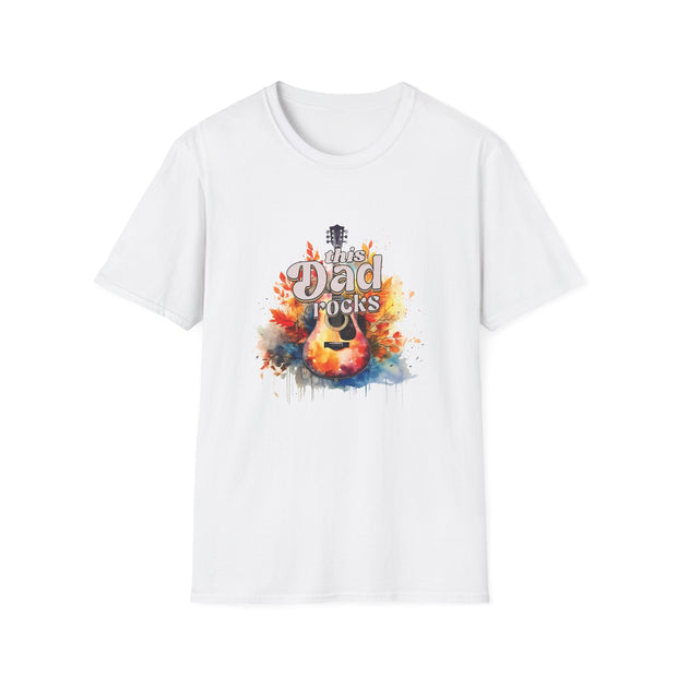 This Dad Rocks Unisex Softstyle T-Shirt