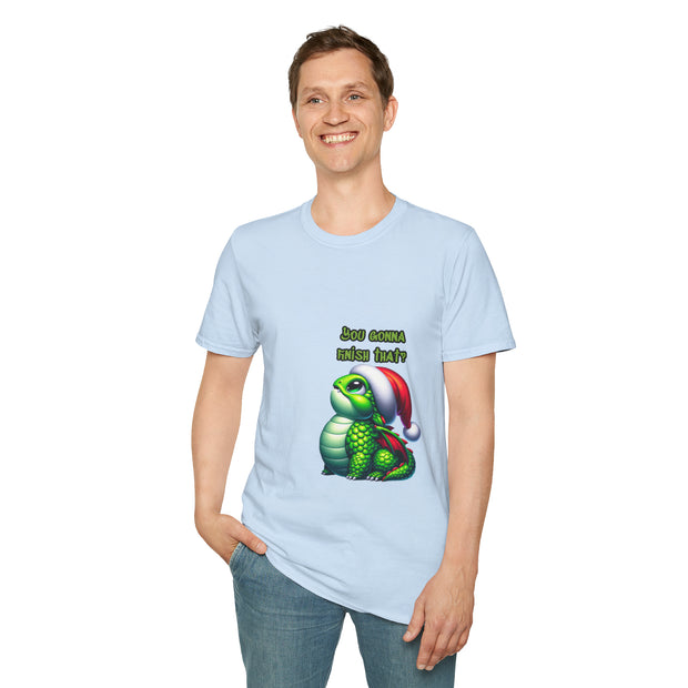 Christmas Dragon Unisex Softstyle T-Shirt