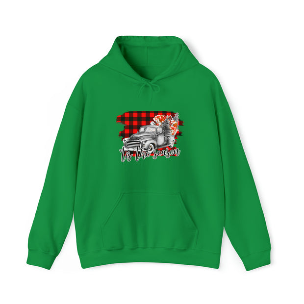 Christmas truck Unisex Heavy Blend™ Hooded Sweatshirt