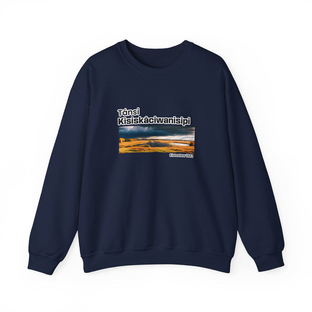 Tánsi Cree Saskatchewan Unisex Heavy Blend™ Crewneck Sweatshirt