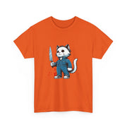 Horror Movie Cats Unisex Heavy Cotton Tee