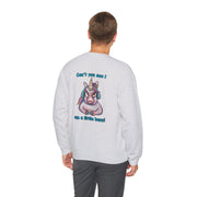 Busy Gaming Unicorn Unisex Heavy Blend™ Crewneck Sweatshirt