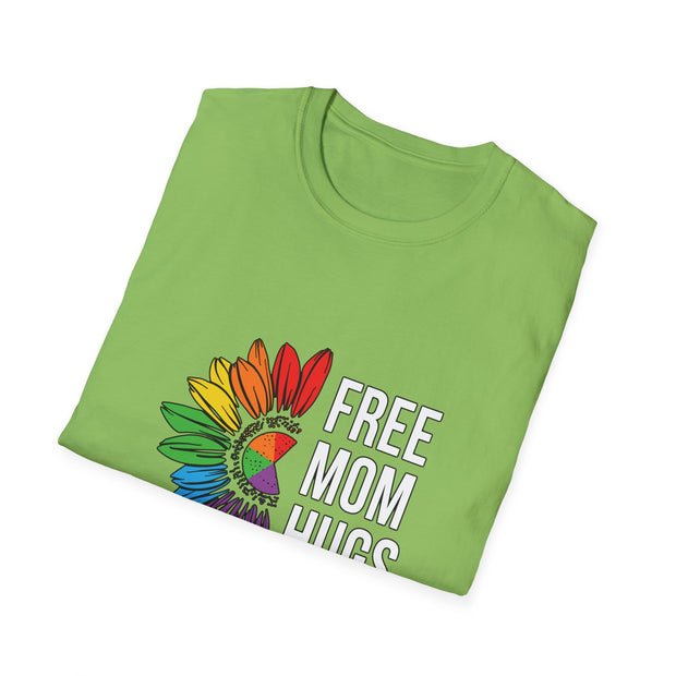 Pride Mom Hugs Unisex Softstyle T-Shirt