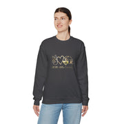 Peace Love Camping Unisex Heavy Blend™ Crewneck Sweatshirt