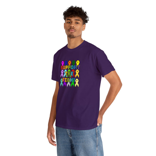 Support the Fight Unisex Heavy Cotton Tee
