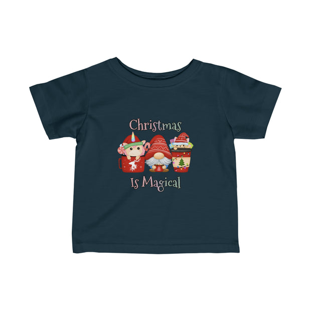 Christmas Gnomes Infant Fine Jersey Tee