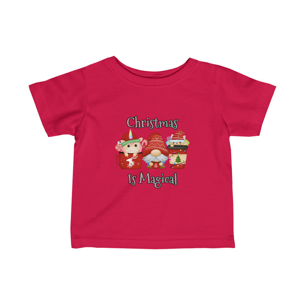 Christmas Gnomes Infant Fine Jersey Tee