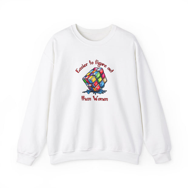 Rubik Cube Unisex Heavy Blend™ Crewneck Sweatshirt